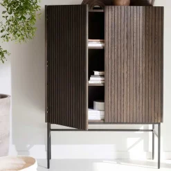 Wohnen Schränke<2-türiges Highboard mit Bodenfreiheit - Tamega