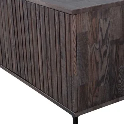 Wohnen Tv & Hifi-Möbel|Lowboards<2-türiges TV Board in Esche Dunkel - Eyes