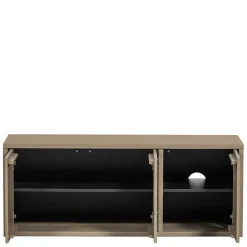 Wohnen Lowboards<3-türiges TV Board in Schlammfarben - Veronica