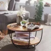 Wohnen Tische<Trommelform Couchtisch mit offenem Gestell - Mojito