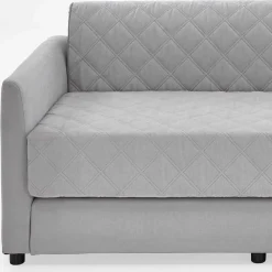 Wohnen Betten|Sofas<TTF Ausziehcouch in Hellgrau Stoff - Cyras