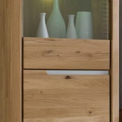 Wohnen Wohnwände<TV Anbauwand Croconia aus Wildeiche Massivholz (vierteilig)