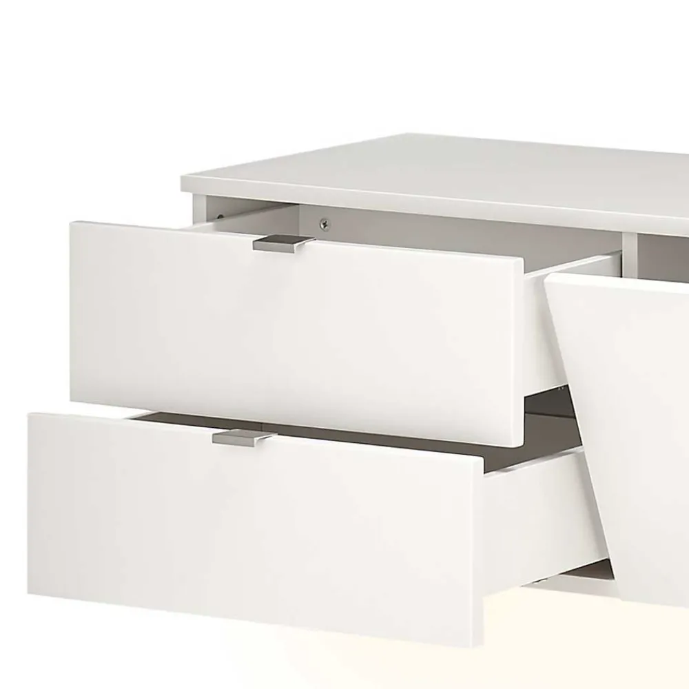 Wohnen Wohnwände<TV Anbauwand Designmöbel Set - Miloris (dreiteilig)