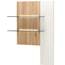 Wohnen Wohnwände<TV Anbauwand Designmöbel Set - Miloris (dreiteilig)
