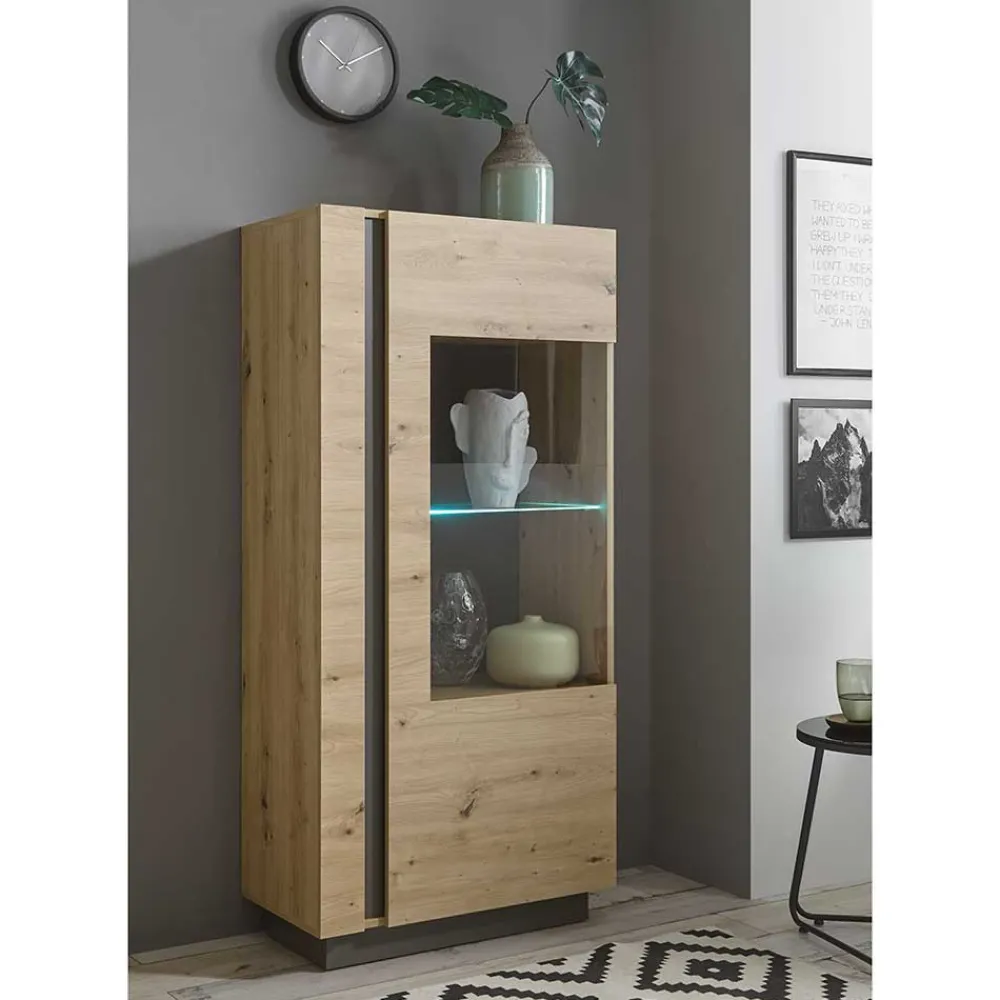 Wohnen Wohnwände<TV Anbauwand Kombi Set - Lairian (vierteilig)
