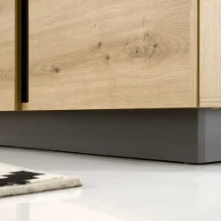 Wohnen Wohnwände<TV Anbauwand Kombi Set - Lairian (vierteilig)