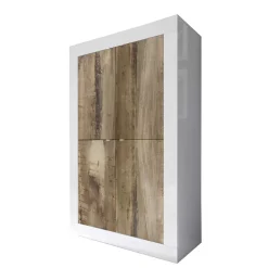 Wohnen Wohnwände<TV Anbauwand Kombination modern - Olvenion (dreiteilig)