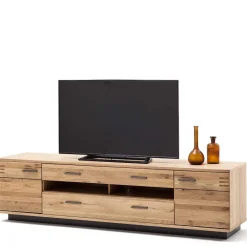 Wohnen Wohnwände<TV Anbauwand Möbel Kombination - Crupean (dreiteilig)