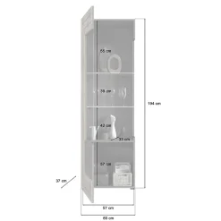 Wohnen Wohnwände<TV Anbauwand Möbel-Kombi modern - Scarlett (dreiteilig)