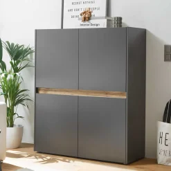 Wohnen Wohnwände<TV Anbauwand preisgünstig kaufen - Ahilav (fünfteilig)