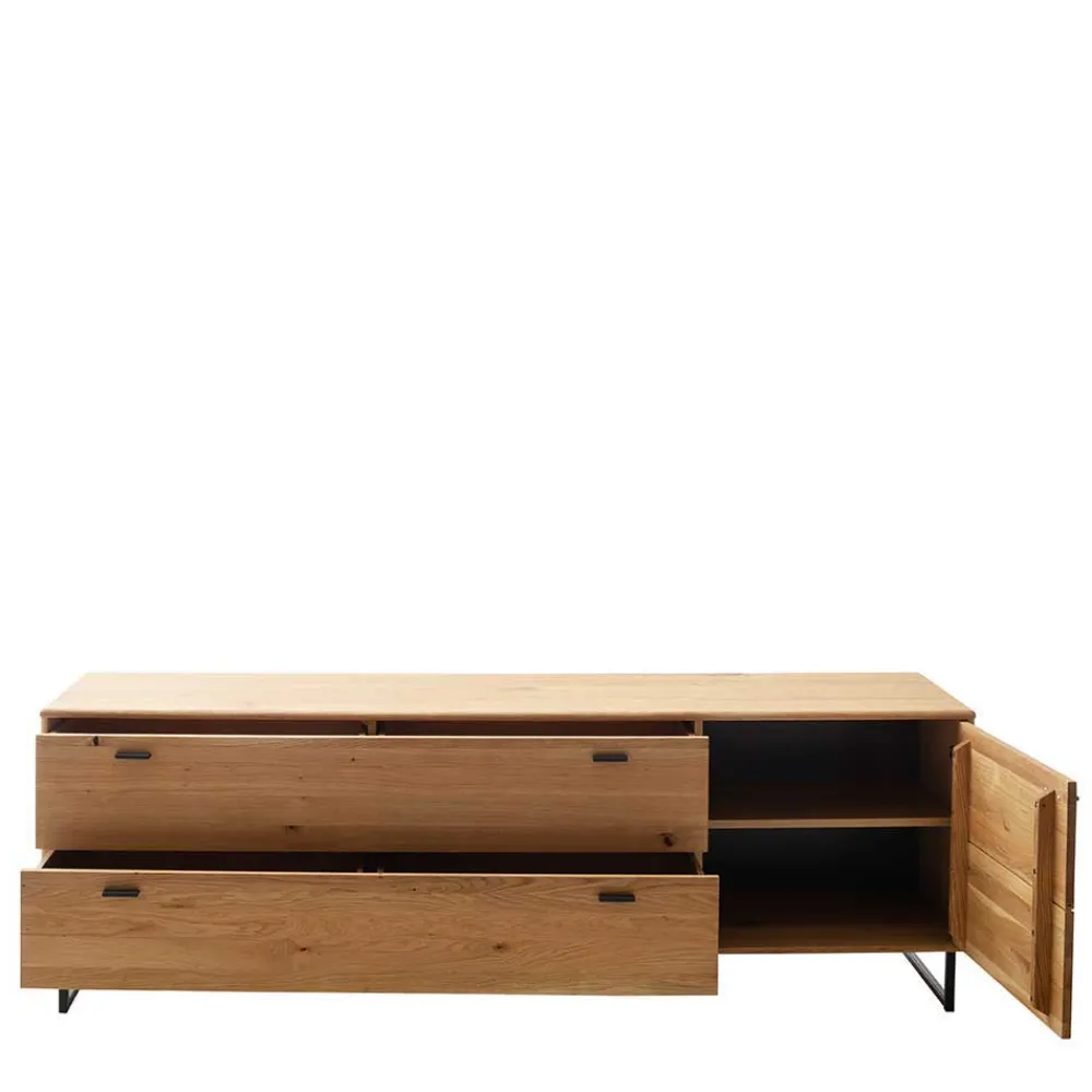 Wohnen Wohnwände<TV Anbauwand Schränke - Flacona (dreiteilig)