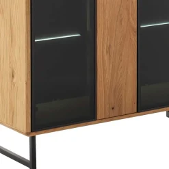 Wohnen Wohnwände<TV Anbauwand Schränke - Flacona (dreiteilig)