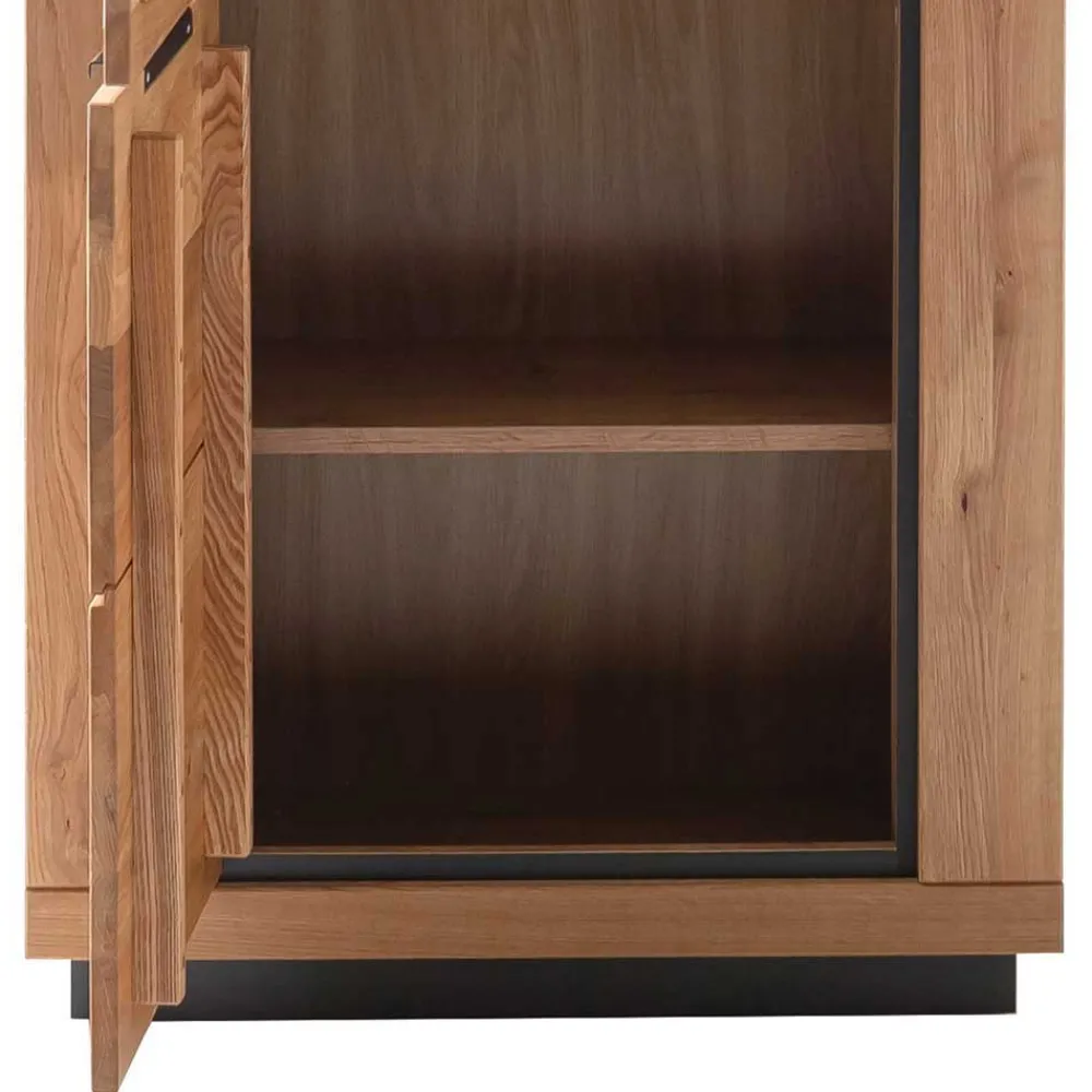 Wohnen Wohnwände<TV Anbauwand teilmassiv Set - Vlacoma (vierteilig)