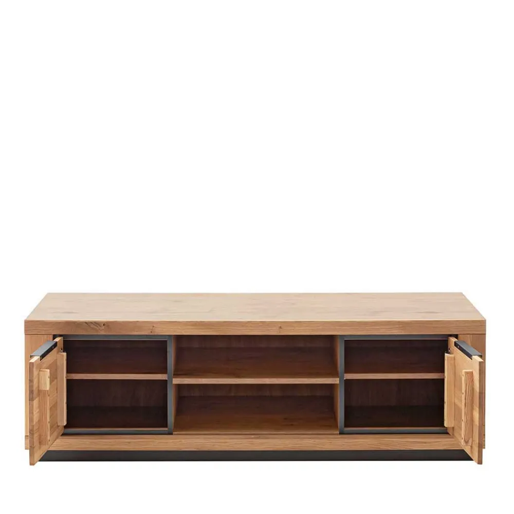 Wohnen Wohnwände<TV Anbauwand teilmassiv Set - Vlacoma (vierteilig)