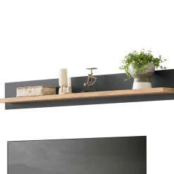 Wohnen Wohnwände<TV Anbauwand Wohnzimmermöbel Set - Lionel (vierteilig)