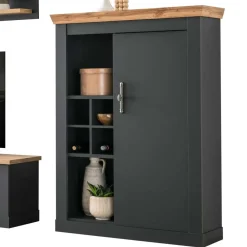 Wohnen Wohnwände<TV Anbauwand Wohnzimmermöbel Set - Lionel (vierteilig)