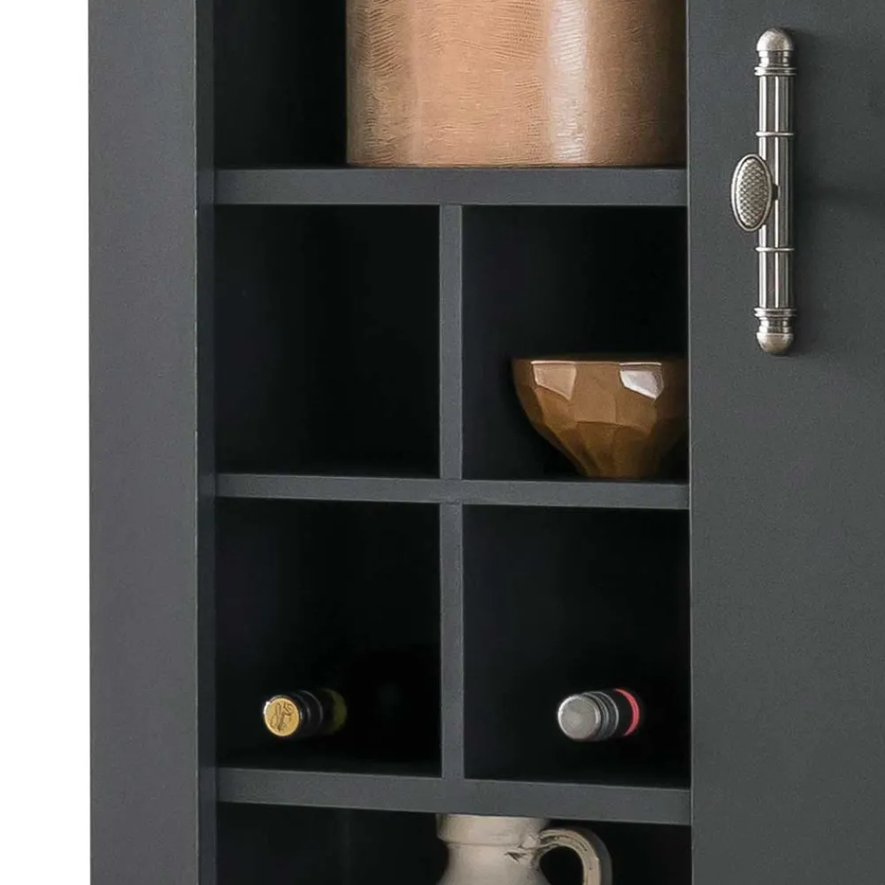 Wohnen Wohnwände<TV Anbauwand Wohnzimmermöbel Set - Lionel (vierteilig)