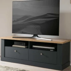 Wohnen Tv & Hifi-Möbel|Lowboards<TV Bank mit zwei Schubladen & Fächern - Lionel
