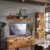 Wohnen Wohnwände<TV Board & Wandboard & Vitrine Set - Millena (dreiteilig)