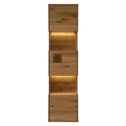 Wohnen Wohnwände<TV Board & Wandboard & Vitrine Set - Millena (dreiteilig)