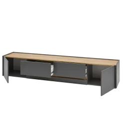 Wohnen Wohnwände<TV Board & Wandpaneel Set - Ahilav (zweiteilig)
