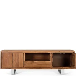 Wohnen Tv & Hifi-Möbel|Lowboards<TV Board aus Akazienholz - Banjee