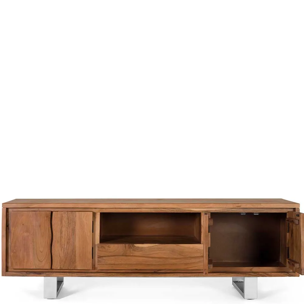 Wohnen Tv & Hifi-Möbel|Lowboards<TV Board aus Akazienholz - Banjee