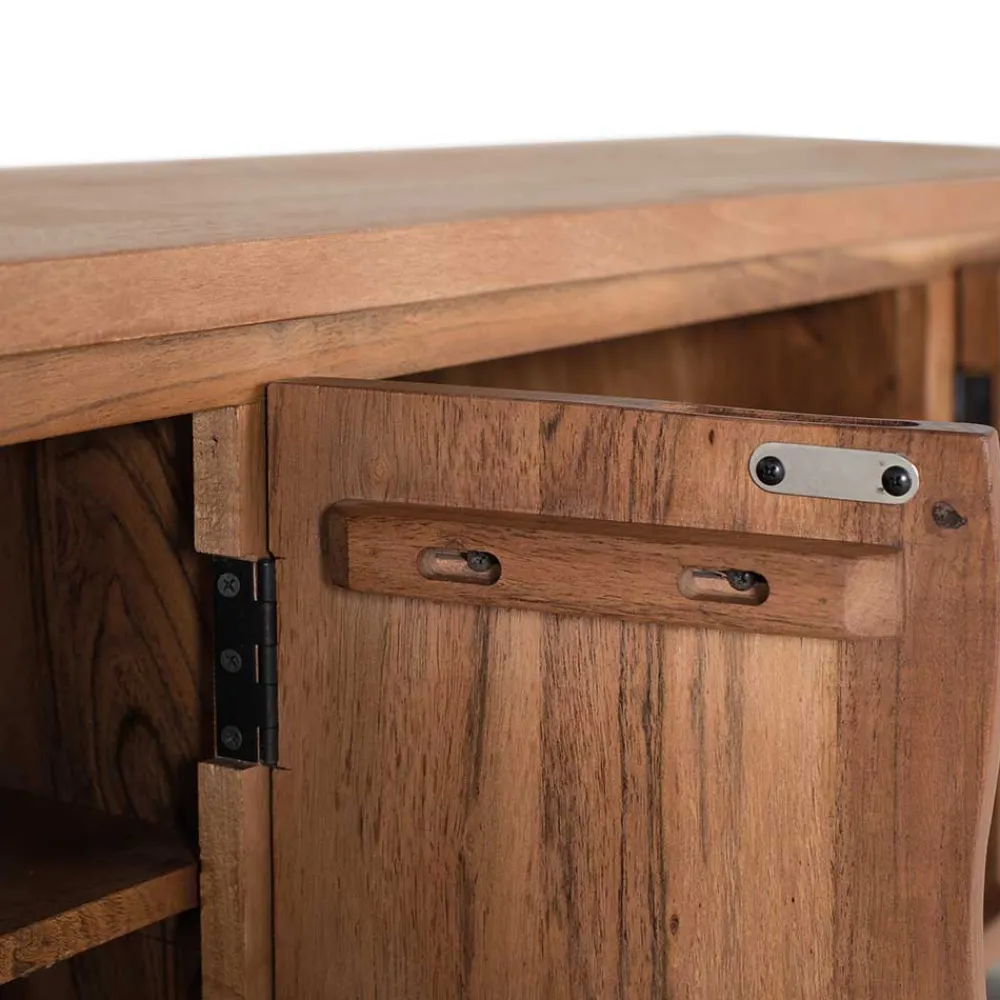 Wohnen Tv & Hifi-Möbel|Lowboards<TV Board aus Akazienholz - Banjee