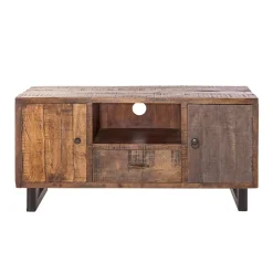 Wohnen Tv & Hifi-Möbel|Lowboards<TV Board aus Recyclingholz Mango - Bahiro