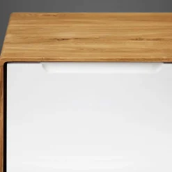 Wohnen Lowboards|Tv & Hifi-Möbel<TV Board aus Wildeiche Massivholz & MDF - Diesta