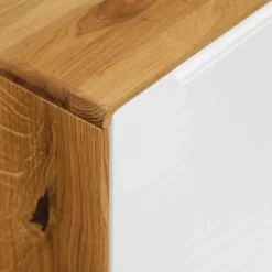 Wohnen Lowboards|Tv & Hifi-Möbel<TV Board aus Wildeiche Massivholz & MDF - Diesta