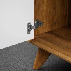 Wohnen Lowboards|Tv & Hifi-Möbel<TV Board aus Wildeiche Massivholz & MDF - Diesta