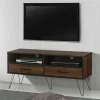 Wohnen Tv & Hifi-Möbel|Lowboards<TV Board in brauner Holzoptik - Hamidy