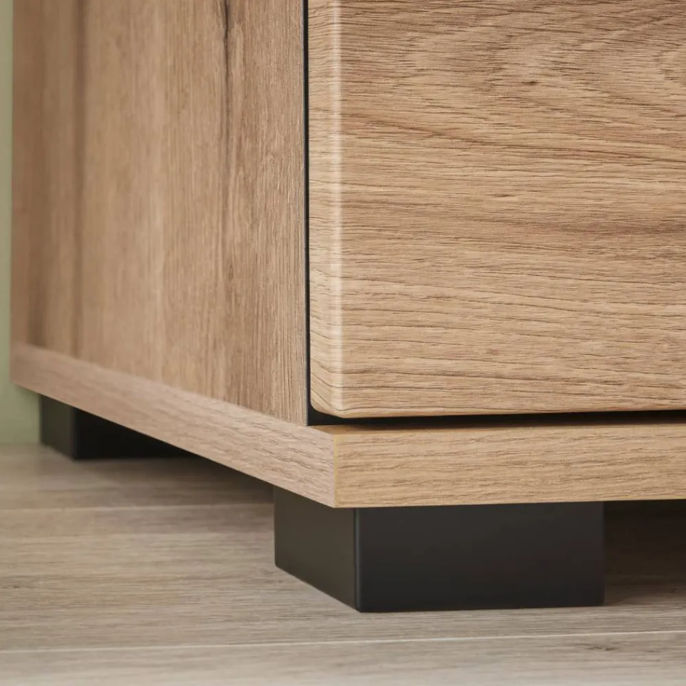 Wohnen Tv & Hifi-Möbel|Lowboards<TV Board in Eiche Dekor - Brocus