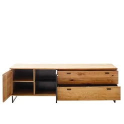 Wohnen Tv & Hifi-Möbel<TV Board mit Glastür & Tür & zwei Schubladen - Flacona