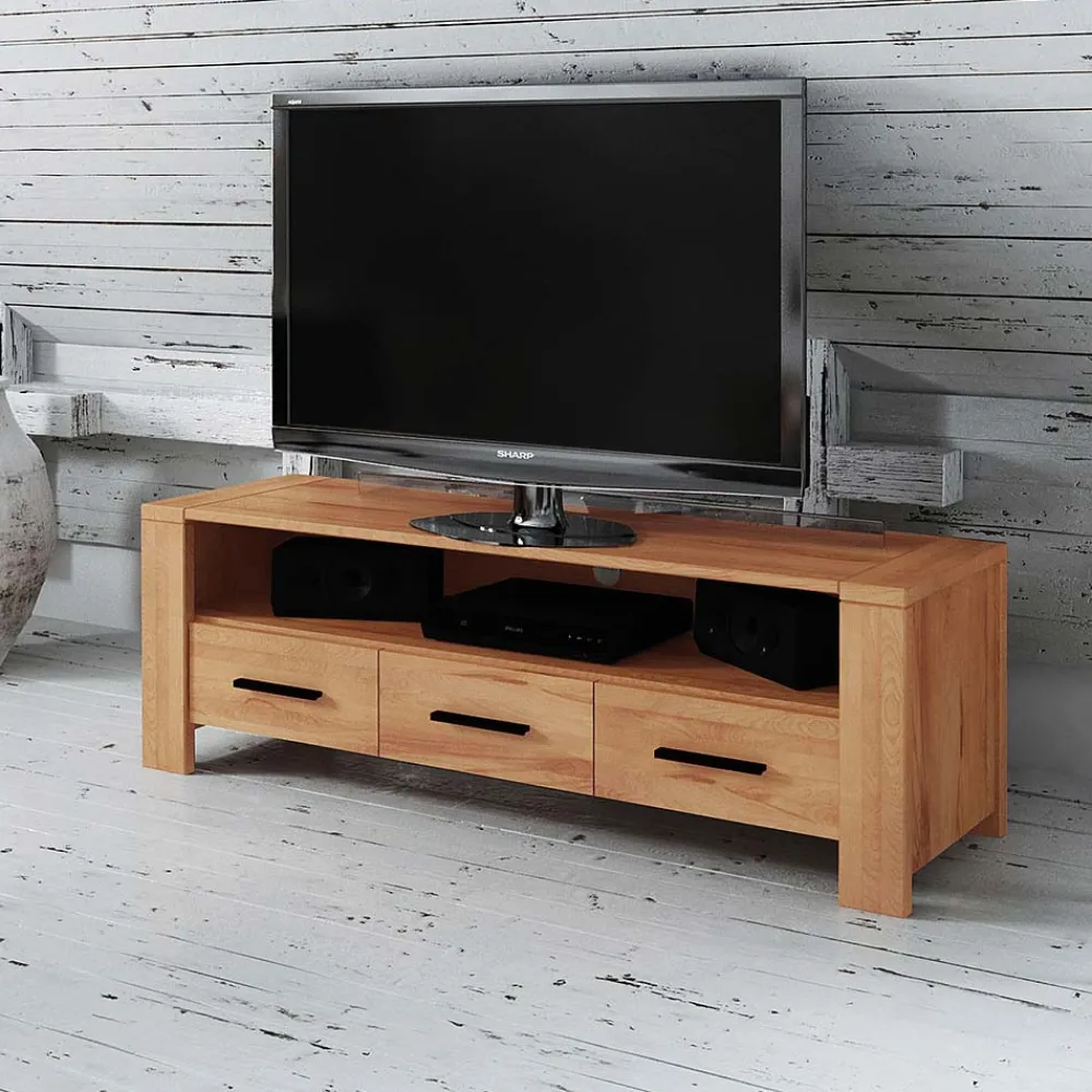 Wohnen Tv & Hifi-Möbel|Lowboards<TV Board Mosniak aus Kernbuche Massivholz
