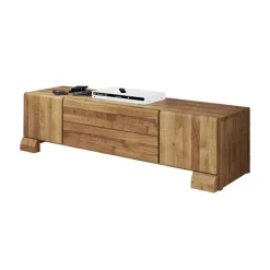 Wohnen Tv & Hifi-Möbel|Lowboards<TV Board Vaskov aus Wildeiche Massivholz