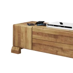 Wohnen Tv & Hifi-Möbel|Lowboards<TV Board Vaskov aus Wildeiche Massivholz
