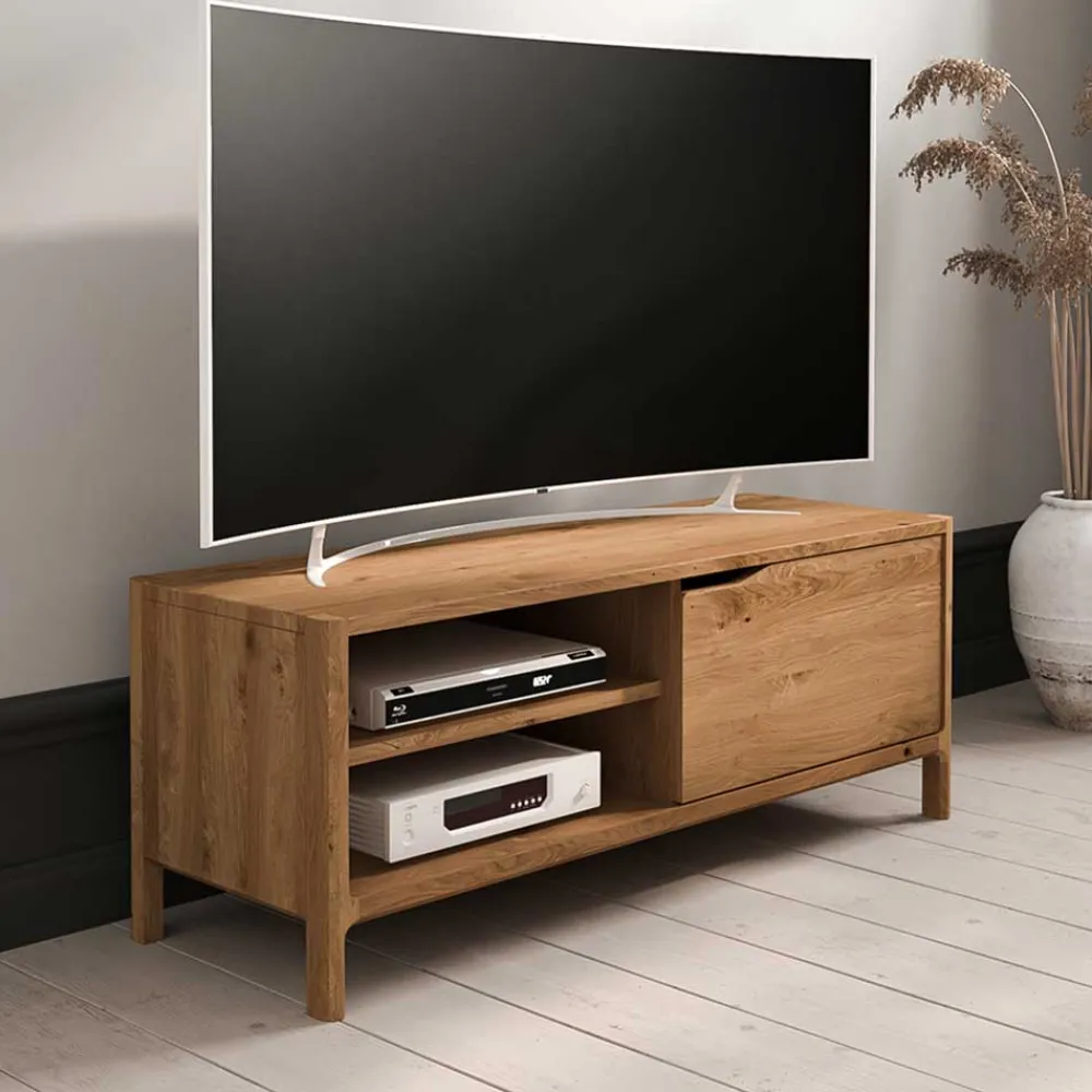 Wohnen Tv & Hifi-Möbel|Lowboards<TV Element mit zwei Fächern und Tür - Laida