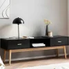 Wohnen Tv & Hifi-Möbel|Lowboards<TV Kommode im Skandinavischen Wohnstil - Heraklion