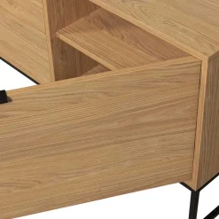 Wohnen Tv & Hifi-Möbel|Lowboards<TV Kommode in Eiche Natur Dekor - Ariadelco