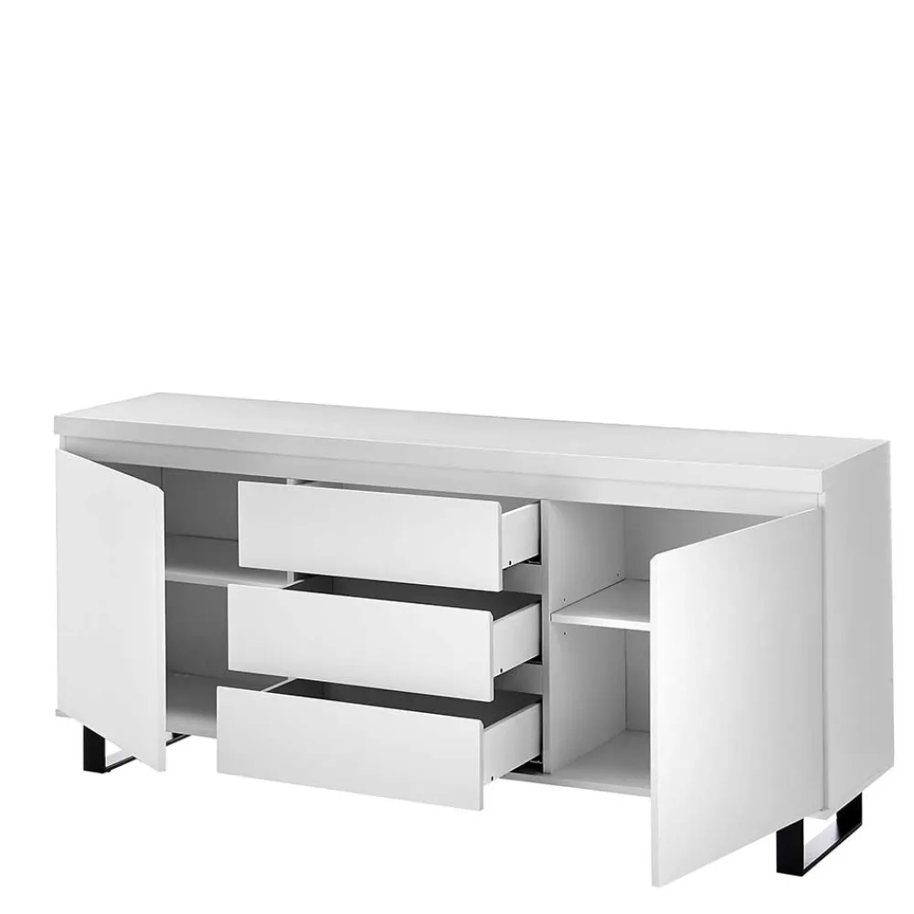 Wohnen Wohnwände<TV Lowboard & Sideboard Set - Atela (zweiteilig)