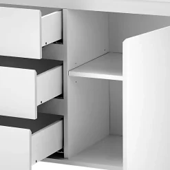Wohnen Wohnwände<TV Lowboard & Sideboard Set - Atela (zweiteilig)