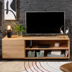 Wohnen Lowboards<TV Lowboard aus Kernbuche Massivholz - Namgon