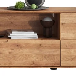 Wohnen Tv & Hifi-Möbel|Lowboards<TV Lowboard aus Massivholz Wildeiche - Holiday