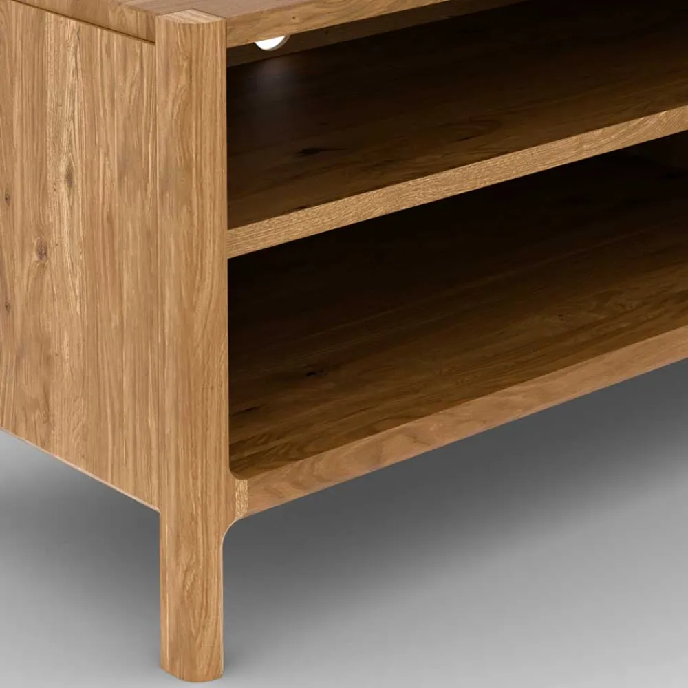 Wohnen Tv & Hifi-Möbel|Lowboards<TV Lowboard aus Wildeiche Massivholz - Laida