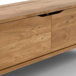 Wohnen Tv & Hifi-Möbel|Lowboards<TV Lowboard aus Wildeiche Massivholz - Laida