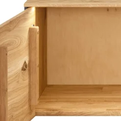 Wohnen Tv & Hifi-Möbel|Lowboards<TV Lowboard aus Wildeiche massiv mit LED - Viligrana