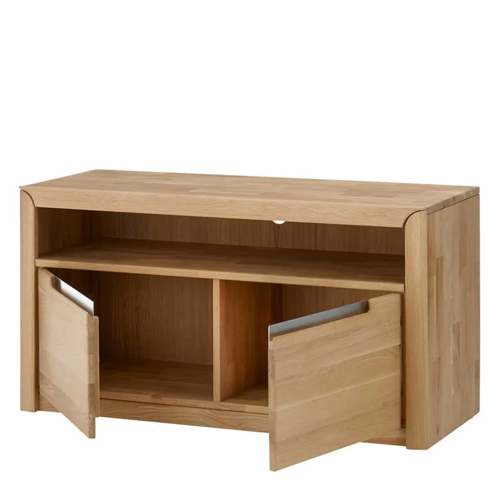 Wohnen Tv & Hifi-Möbel|Lowboards<TV Lowboard Croconia aus Wildeiche Massivholz