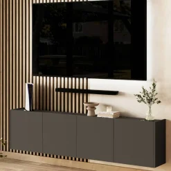 Wohnen Tv & Hifi-Möbel|Lowboards<TV Lowboard für die Wandmontage - Jeveda